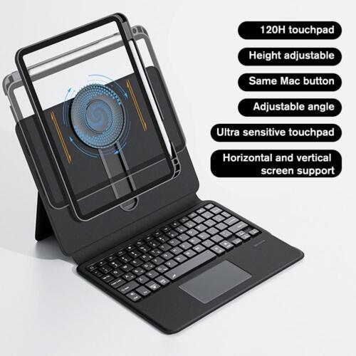 Cargue la imagen en el visor de la galería, Apple iPad Pro 11&quot; &amp; Air 4/5 10.9&quot;  &amp; Air 6 11&quot; - Magic 360 Rotation Detachable Smart Wireless Trackpad Keyboard Flip Case - Polar Tech Australia
