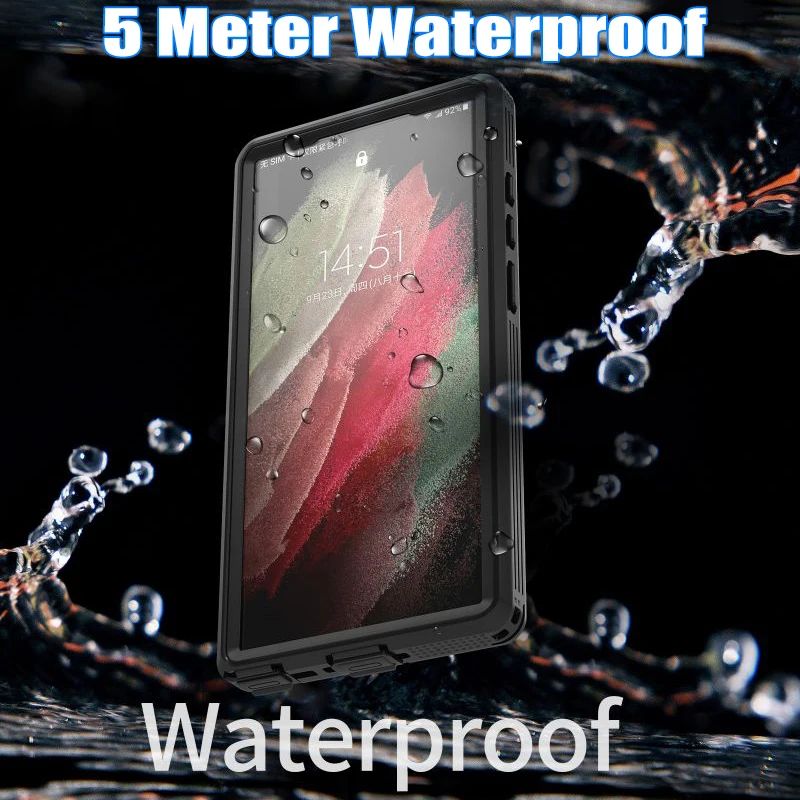 Chargez l&#39;image dans la visionneuse de la galerie, [Magsafe Compatible] [Mars Series] Samsung Galaxy S24 Ultra (SM-S928) - Shellbox Full Covered Waterproof Heavy Duty Tough Armor Case - Polar Tech Australia

