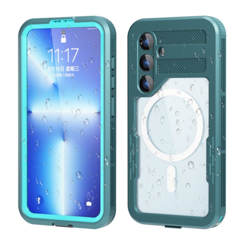 Load image into Gallery viewer, [Magsafe Compatible] [Mars Series] Samsung Galaxy S24 / Galaxy S24 Plus - Shellbox Full Covered Waterproof Heavy Duty Tough Armor Case - Polar Tech Australia
