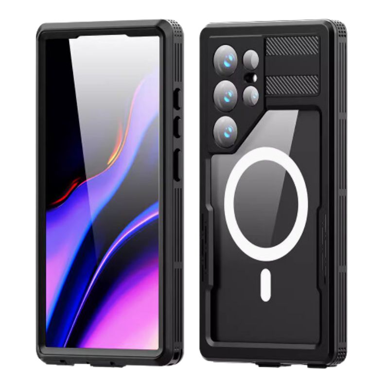 Chargez l&#39;image dans la visionneuse de la galerie, [Magsafe Compatible] [Mars Series] Samsung Galaxy S24 Ultra (SM-S928) - Shellbox Full Covered Waterproof Heavy Duty Tough Armor Case - Polar Tech Australia
