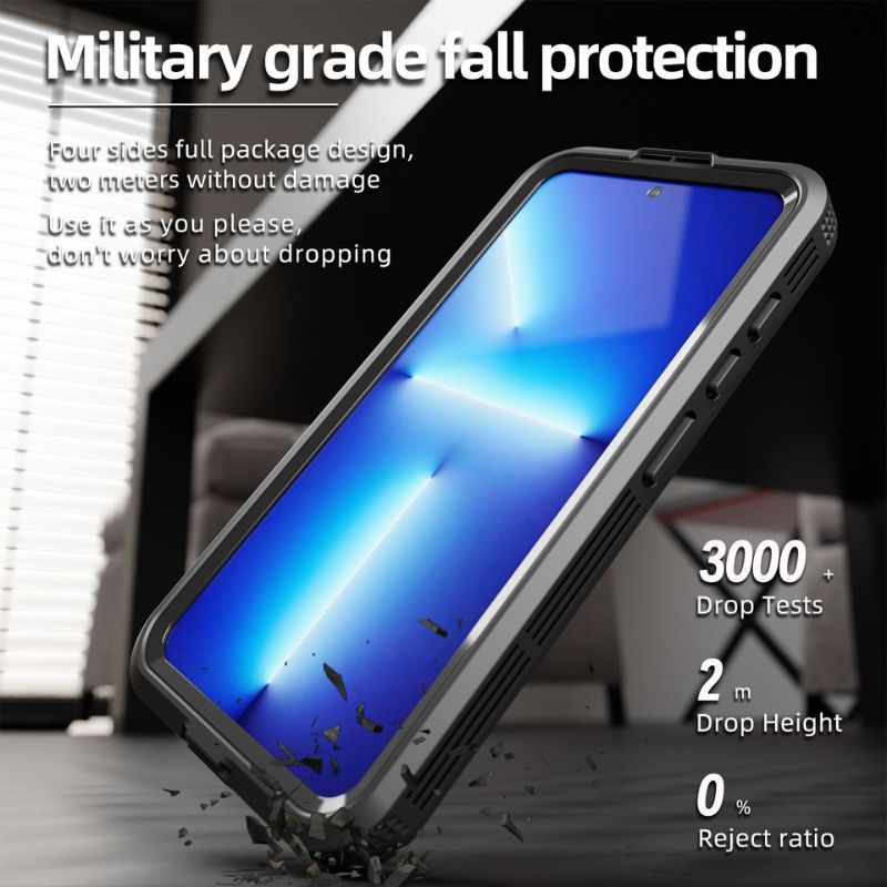 Load image into Gallery viewer, [Magsafe Compatible] [Mars Series] Samsung Galaxy S24 / Galaxy S24 Plus - Shellbox Full Covered Waterproof Heavy Duty Tough Armor Case - Polar Tech Australia
