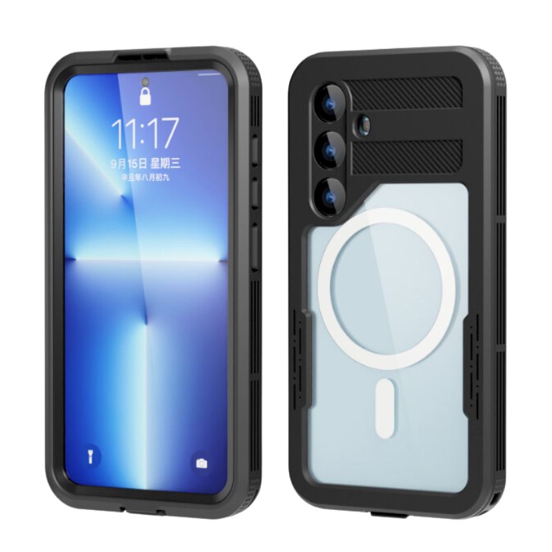 Load image into Gallery viewer, [Magsafe Compatible] [Mars Series] Samsung Galaxy S24 / Galaxy S24 Plus - Shellbox Full Covered Waterproof Heavy Duty Tough Armor Case - Polar Tech Australia
