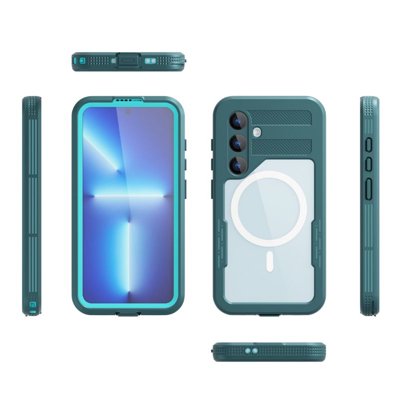 Load image into Gallery viewer, [Magsafe Compatible] [Mars Series] Samsung Galaxy S24 / Galaxy S24 Plus - Shellbox Full Covered Waterproof Heavy Duty Tough Armor Case - Polar Tech Australia
