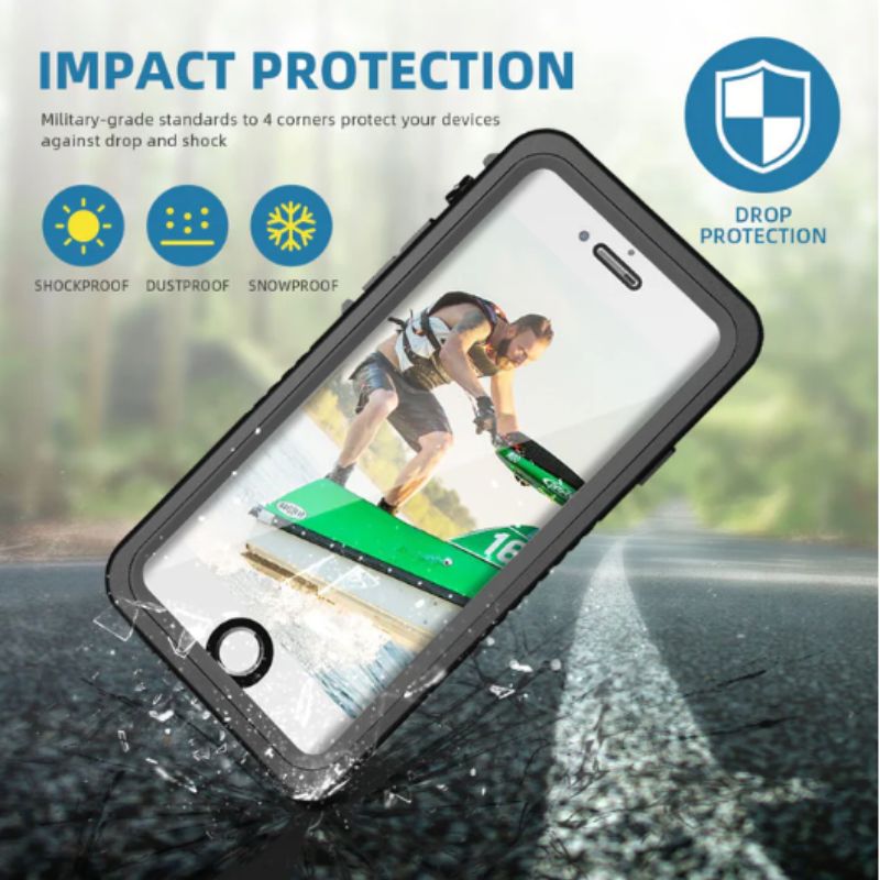 Chargez l&#39;image dans la visionneuse de la galerie, [FS Series] Apple iPhone 7 / 8 / SE 2 (2020) / SE 3 (2022) - Redpepper Full Covered Waterproof Heavy Duty Tough Armor Case - Polar Tech Australia

