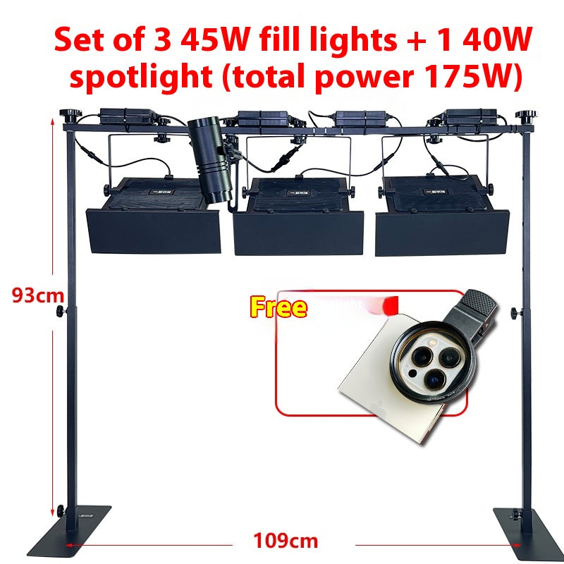 Load image into Gallery viewer, Desktop LED Photography &amp; Video Lighting Kit – Jewellery, Crafts, Handmade Product Shooting
