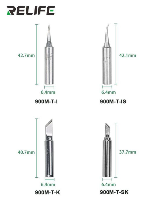 [4 in 1] SUNSHINE Relife Soldering Iron Tip Head 900M Series