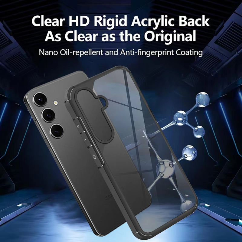Load image into Gallery viewer, Samsung Galaxy A54 5G (A546) - Clear HD Rigid Anti-Fringerprint Acrylic Heavy Duty Drop Proof Case - Polar Tech Australia
