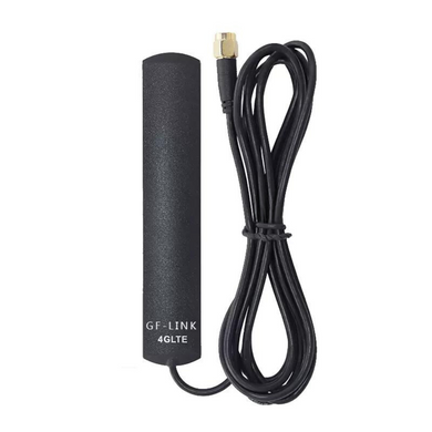 [SMA Male][1.5m Cable] 4G LTE Full Band High Gain GSM/GPRS/3G/2.4G Receiving Antenna Car Navigation Internet Wifi Patch - Polar Tech Australia