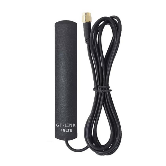 [SMA Male][1.5m Cable] 4G LTE Full Band High Gain GSM/GPRS/3G/2.4G Receiving Antenna Car Navigation Internet Wifi Patch - Polar Tech Australia