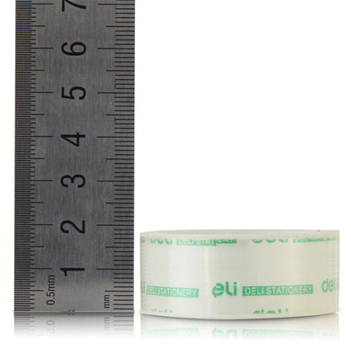 Deli 30061 - 1.8CM wide Transparent Sticky Tape Stationery Tape