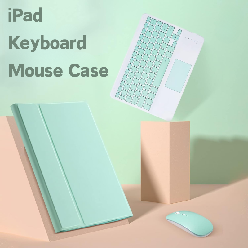 Chargez l&#39;image dans la visionneuse de la galerie, Detachable Wireless Bluetooth Keyboard Cover Case with Backlit for Apple iPad 10.9” &amp; 11“ 10/11th Gen (2022/2025)
