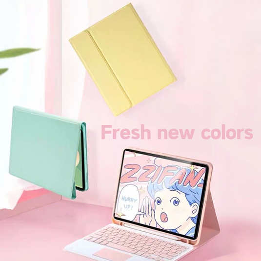 Detachable Wireless Bluetooth Keyboard Cover Case with Backlit for Apple iPad 10.9” & 11“ 10/11th Gen (2022/2025)