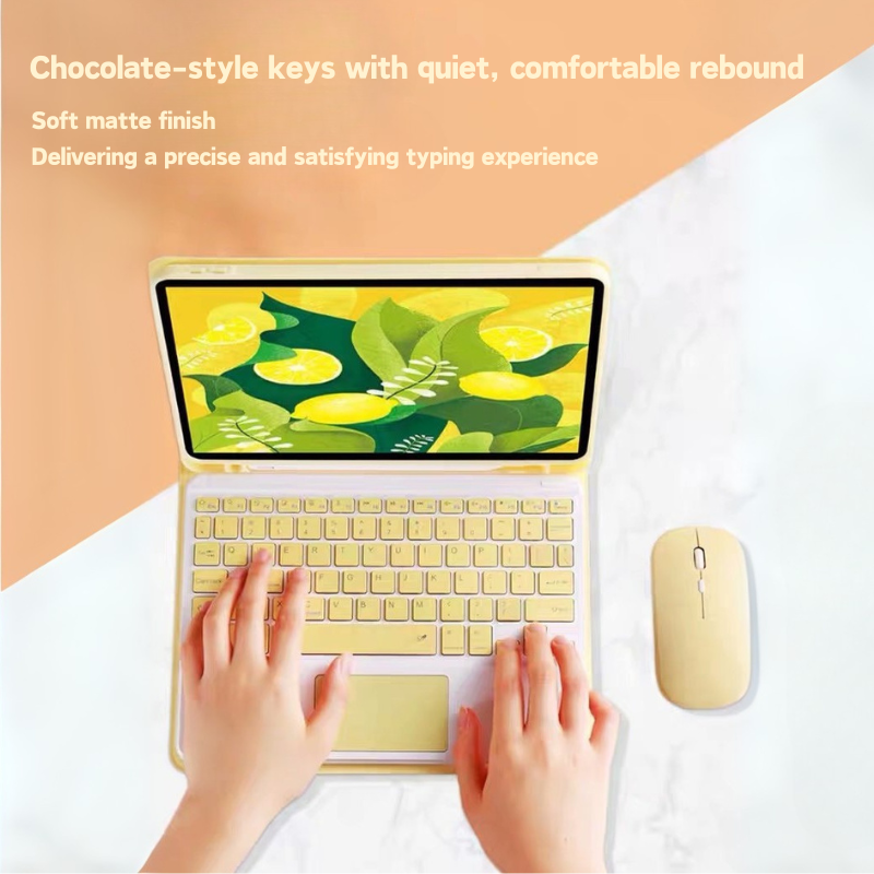 Chargez l&#39;image dans la visionneuse de la galerie, Detachable Wireless Bluetooth Keyboard Cover Case with Backlit for Apple iPad 10.9” &amp; 11“ 10/11th Gen (2022/2025)
