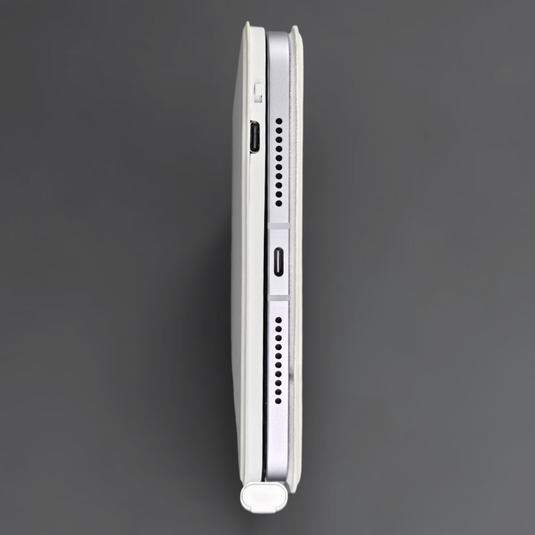 KIBO Apple iPad Mini 8.3'' 6/7th Gen (2021/2024) - Easy-Set Floating Cantilever Stand Precision Multi-Touch Trackpad Smart Wireless Keyboard Case With Backlit Keys