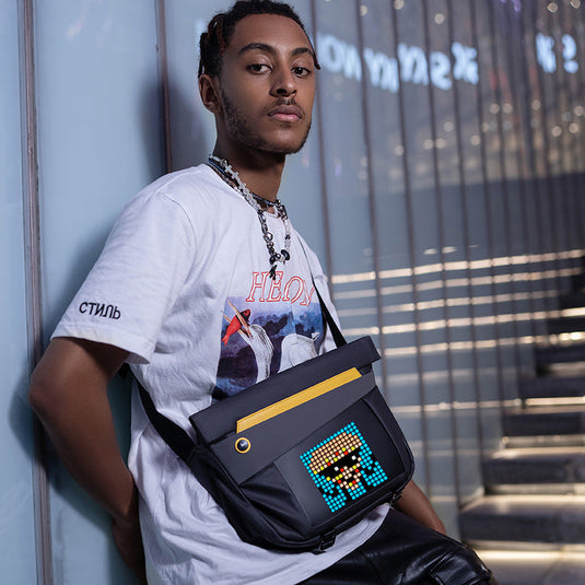 Divoom Sling Bag-V Pixel Art LED Sling Bag Perfect Gift - Polar Tech Australia