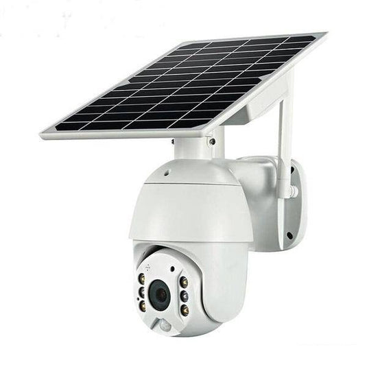 [1080P FHD] [4G Version] Solar Panel Battery Powered IP66 Outdoor PTZ Camera - Polar Tech Australia