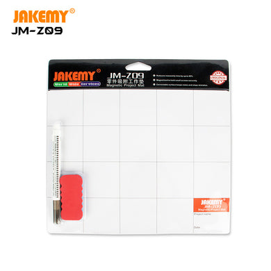 [JM-Z09] Jakemy Magnet Magnetic Project Mat Phone Repair Working Pad (25cm x 20cm) - Polar Tech Australia