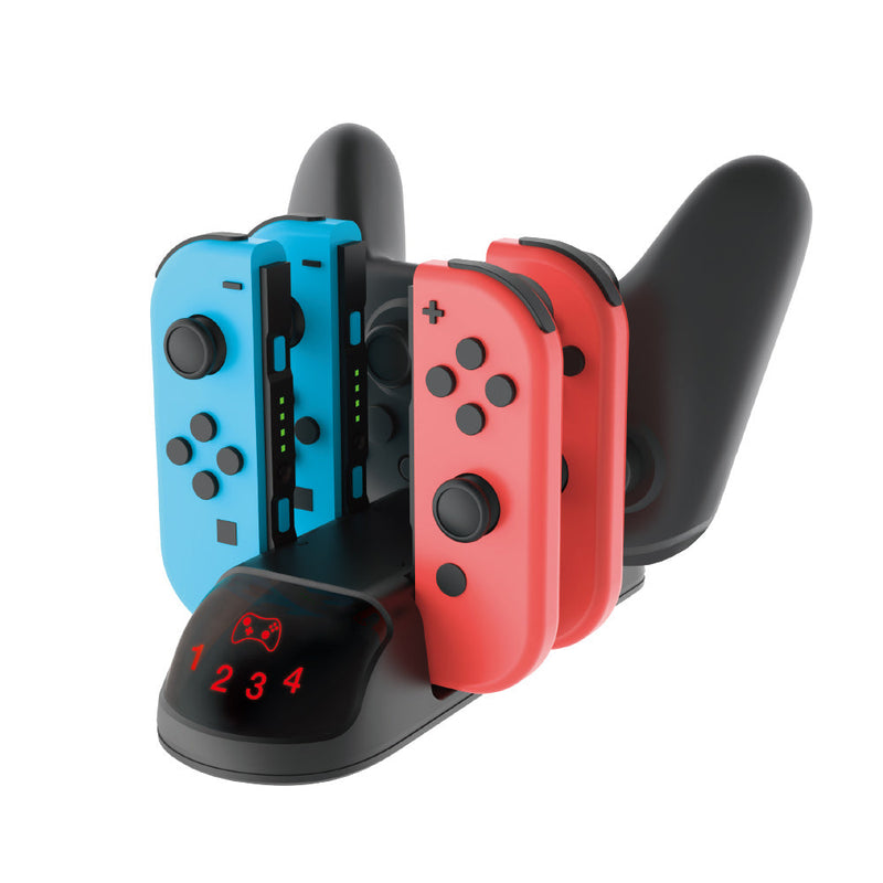 Chargez l&#39;image dans la visionneuse de la galerie, Nintendo Switch Joy-con/Pro Controller 5 in 1 Smart Charging Stand - Polar Tech Australia
