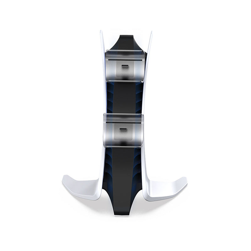 Cargue la imagen en el visor de la galería, PS5 Controller Charging Station Dual Gamepad Charging Stand with Blue Ambient Light - Polar Tech Australia
