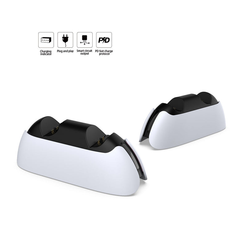 Cargue la imagen en el visor de la galería, PS5 Joystick PlayStation 5 Dual Controller Charger Dock Station with LED Indicator - Polar Tech Australia
