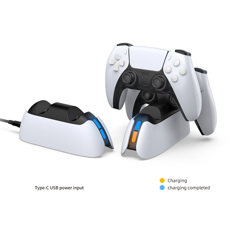Cargue la imagen en el visor de la galería, PS5 Joystick PlayStation 5 Dual Controller Charger Dock Station with LED Indicator - Polar Tech Australia
