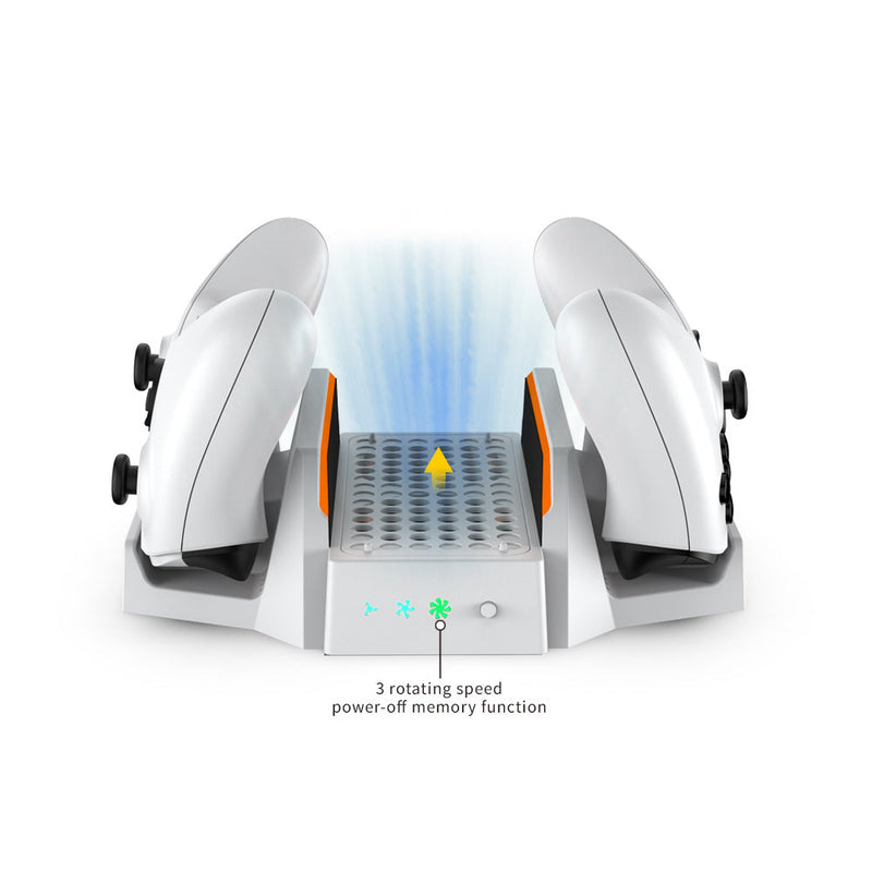 Chargez l&#39;image dans la visionneuse de la galerie, Xbox Series S - Cooling Fan Charging  Vertical Stand Dual Controller Charging Base - Polar Tech Australia
