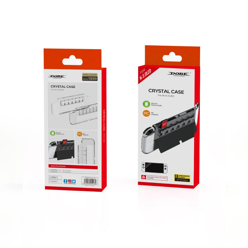 Cargue la imagen en el visor de la galería, Switch OLED Integrated Protective Shell with 6 Game Card Slots Full Protection Cover - Polar Tech Australia
