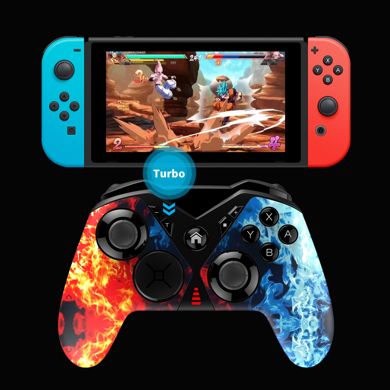 Cargue la imagen en el visor de la galería, [Camouflage Color] Nintendo Switch/Android/PC Bluetooth Wireless Ergonomic Gamepad 6-Axis Vibration Game Controller - Polar Tech Australia
