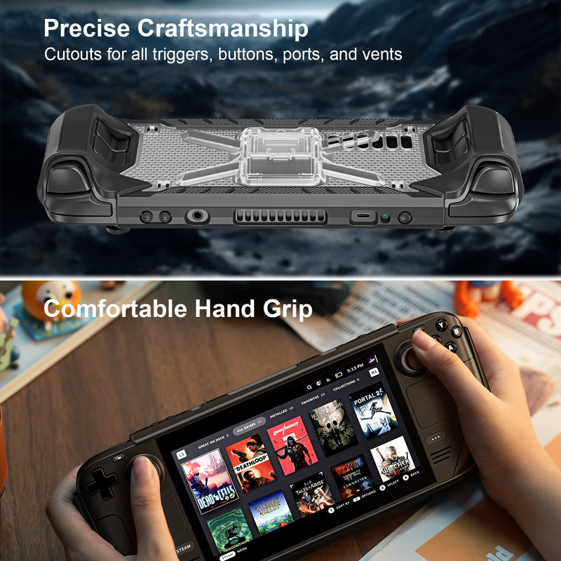 Load image into Gallery viewer, Steam Deck Heavy Duty Protection Carry Storage Travel Shoulder Bag Case - Polar Tech Australia
