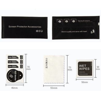 3 in 1 Screen Protector Installation Dust Absorber Removal Sticker Tape Cleaning Wipe  Kit - Polar Tech Australia