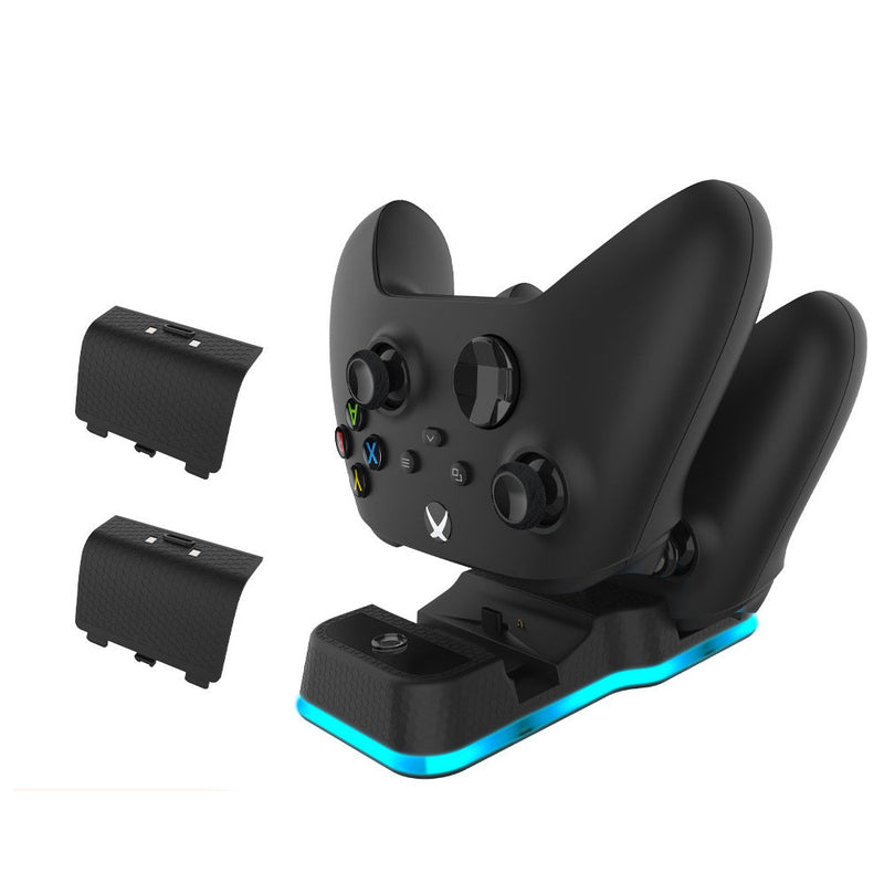 Chargez l&#39;image dans la visionneuse de la galerie, Xbox X/S Dual Charging Station with Dual USB-C Ports &amp; LED Indicator - Polar Tech Australia
