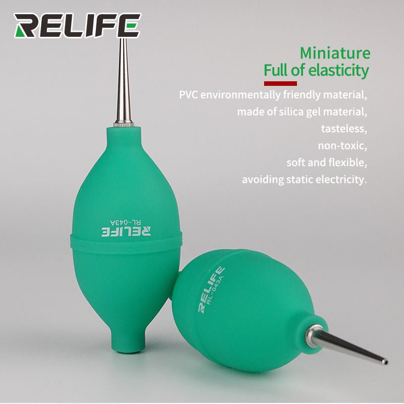 Cargue la imagen en el visor de la galería, [RL-043A] Relife 2 In 1 Phone Repair Dust Cleaner Air Blower Ball Cleaning Pen for Phone PCB PC Keyboard Dust Removing Camera Lens Cleaning - Polar Tech Australia
