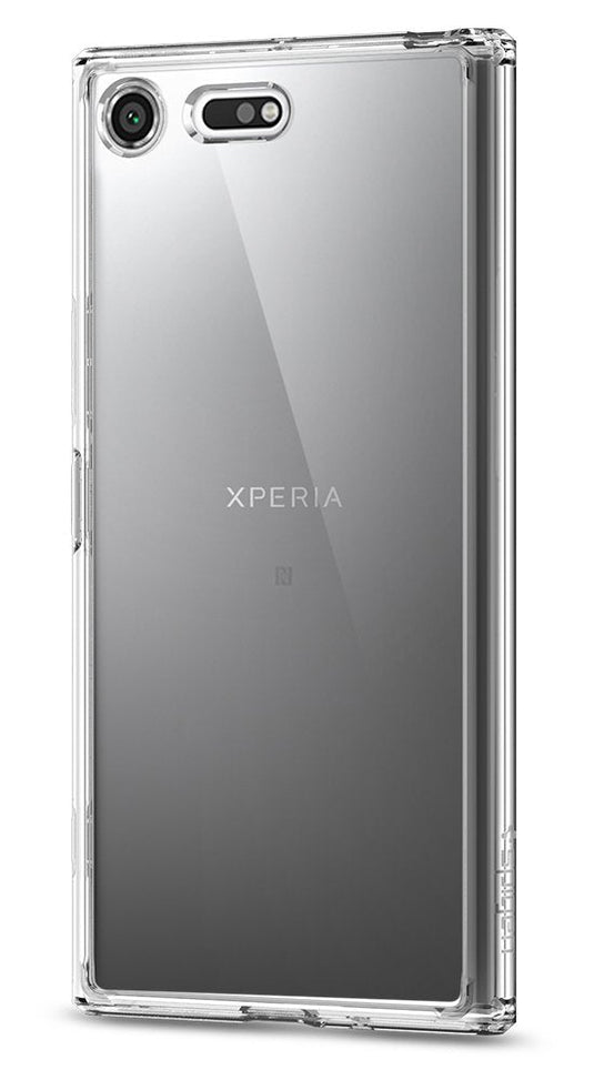 Sony Xperia XZ Premium  -  AirPillow Cushion Clear Transparent Back Cover Case - Polar Tech Australia