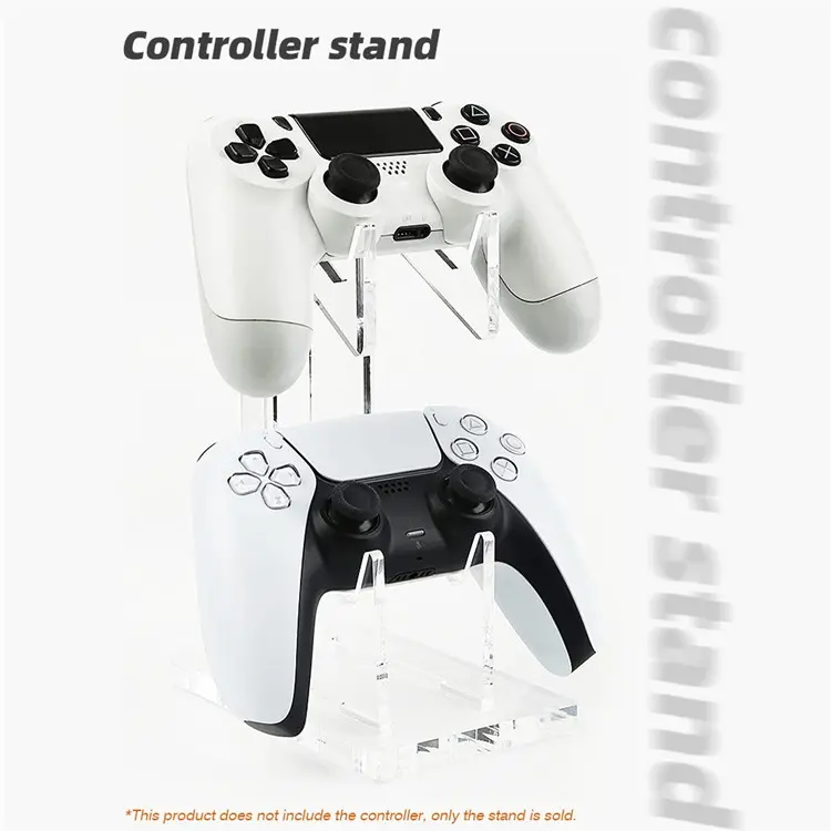 Chargez l&#39;image dans la visionneuse de la galerie, PS4 / Xbox One / Switch Game Controller Holder Desktop Gamepad Storage Holder - Transparent - Polar Tech Australia
