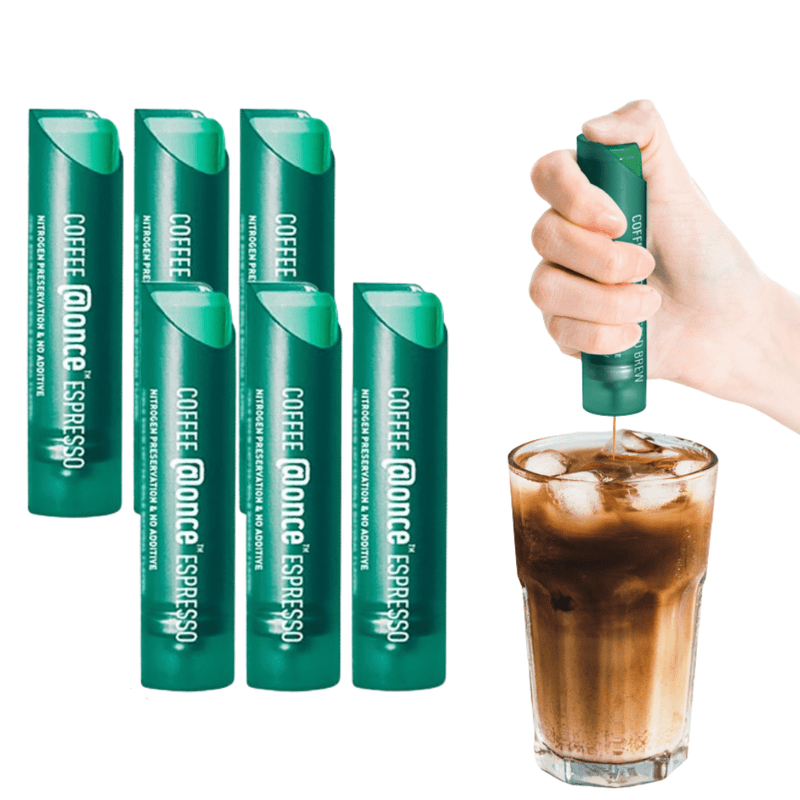 Chargez l&#39;image dans la visionneuse de la galerie, [6 Pack] @ONCE Nitro Cold Brew Coffee Espresso Tube Pocket Coffee Office Coffee - Polar Tech Australia
