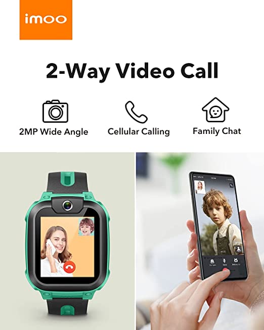 [Z1][4G Version][Red] IMOO Kid Samrt Watch Video and Call & GPS Tracking & Water Resistant - Polar Tech Australia