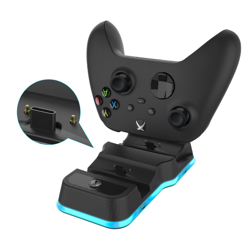 Chargez l&#39;image dans la visionneuse de la galerie, Xbox X/S Dual Charging Station with Dual USB-C Ports &amp; LED Indicator - Polar Tech Australia
