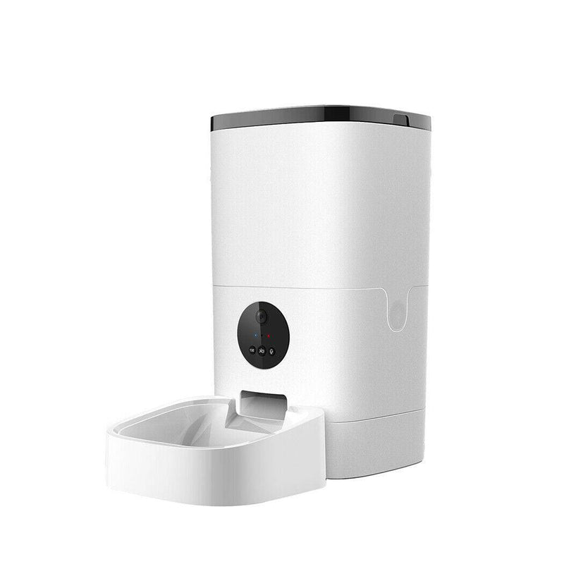 Chargez l&#39;image dans la visionneuse de la galerie, [TUYA Smart Home] 6L Large Pet Cat Dog Smart Automatic Auto Feeder Food Dispenser With HD Camera With APP Control - Polar Tech Australia
