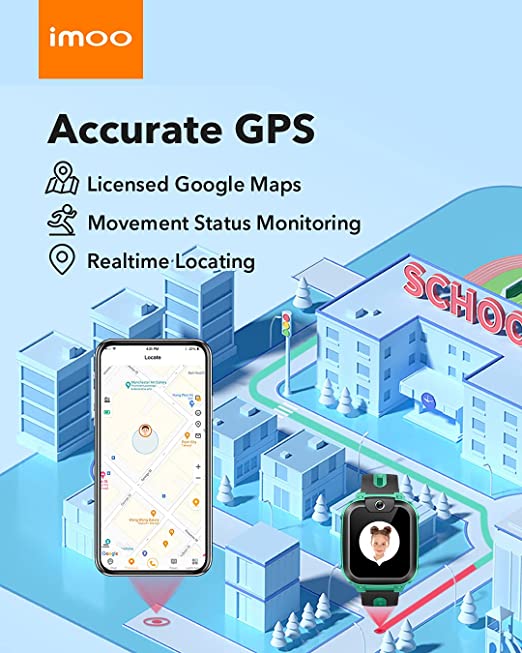 Chargez l&#39;image dans la visionneuse de la galerie, [Z1][4G Version][Red] IMOO Kid Samrt Watch Video and Call &amp; GPS Tracking &amp; Water Resistant - Polar Tech Australia

