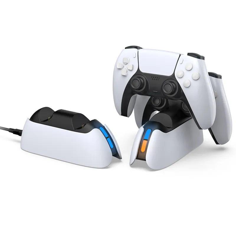 Cargue la imagen en el visor de la galería, PS5 Joystick PlayStation 5 Dual Controller Charger Dock Station with LED Indicator - Polar Tech Australia
