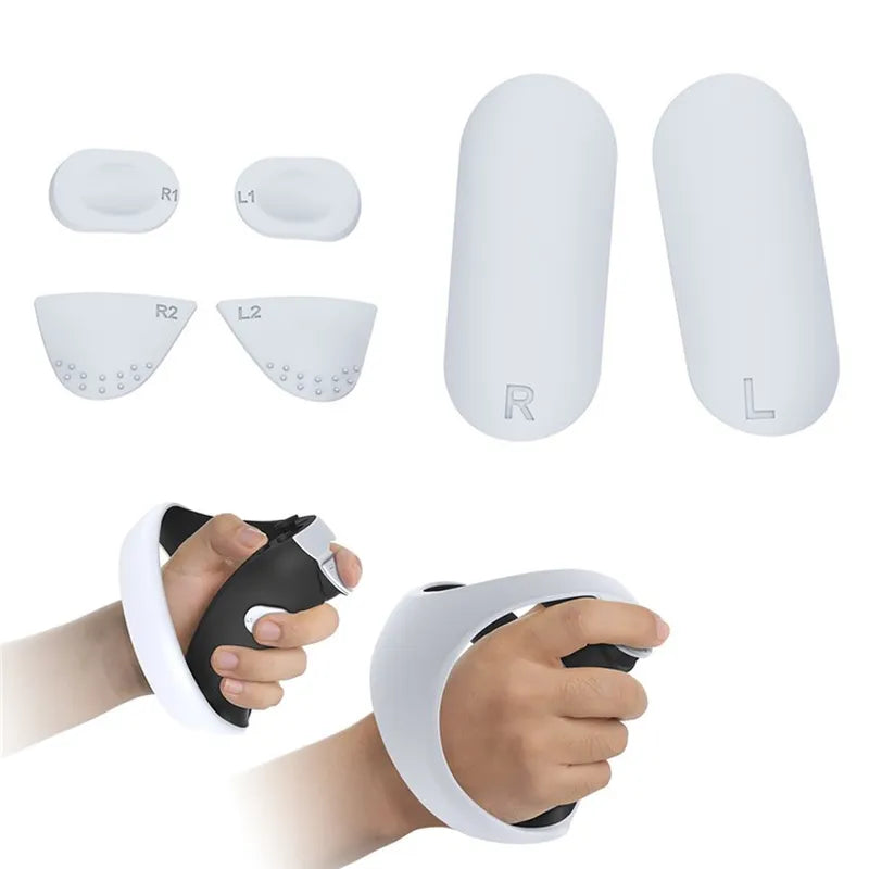 Cargue la imagen en el visor de la galería, PS VR2 Handle Sleeves Controller Skin Grip  Silicone Protective Pad Cover Set - Polar Tech Australia
