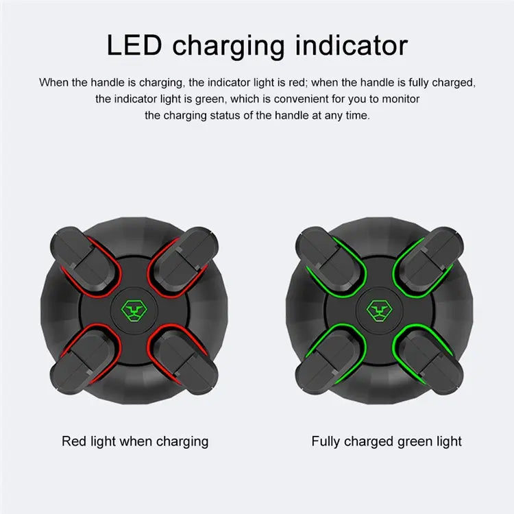 Chargez l&#39;image dans la visionneuse de la galerie, Xbox Game Controller Battery Charging Base Station with 4 x 1100mAh Batteries - Polar Tech Australia
