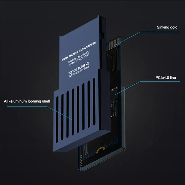 Chargez l&#39;image dans la visionneuse de la galerie, Xbox Series X / S M.2 Hard Drive SSD Storage Expansion Card External Solid State Drive Adapter - Polar Tech Australia
