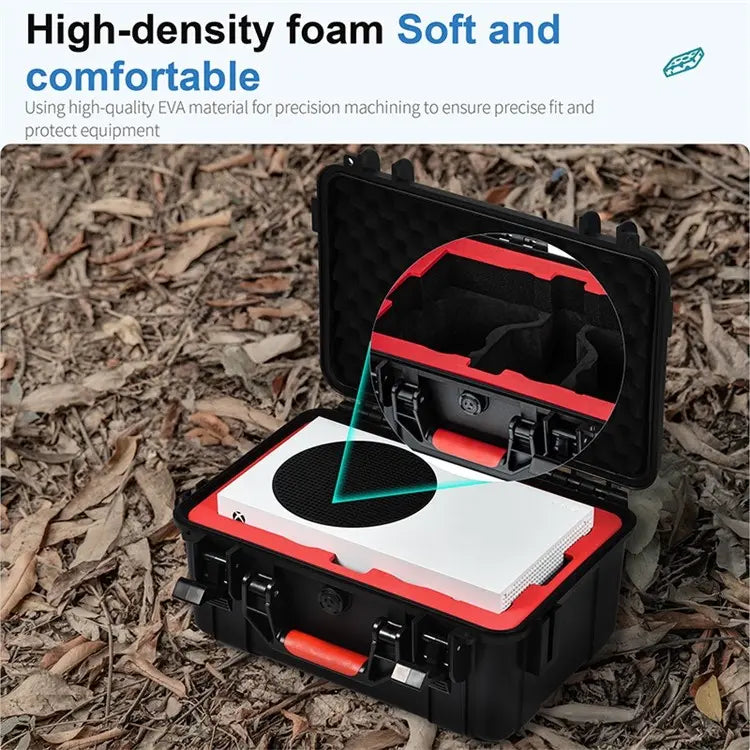 Cargue la imagen en el visor de la galería, Xbox Series S Portable Heavy Duty Anti-Shock Storage Box Waterproof Carrying Box Suitcase - Polar Tech Australia
