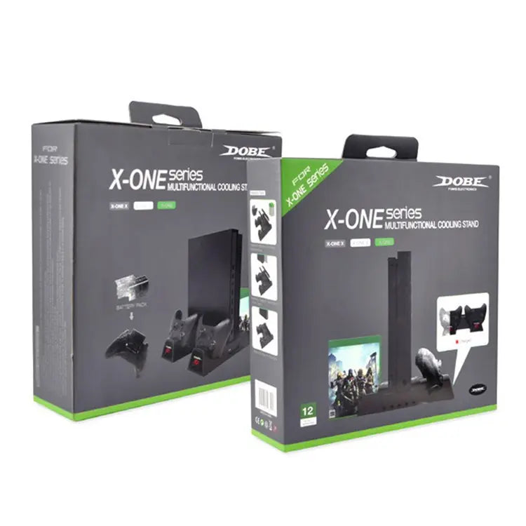 Cargue la imagen en el visor de la galería, Xbox One X / S Cooling Stand with Dual Controller Charging Dock - Polar Tech Australia
