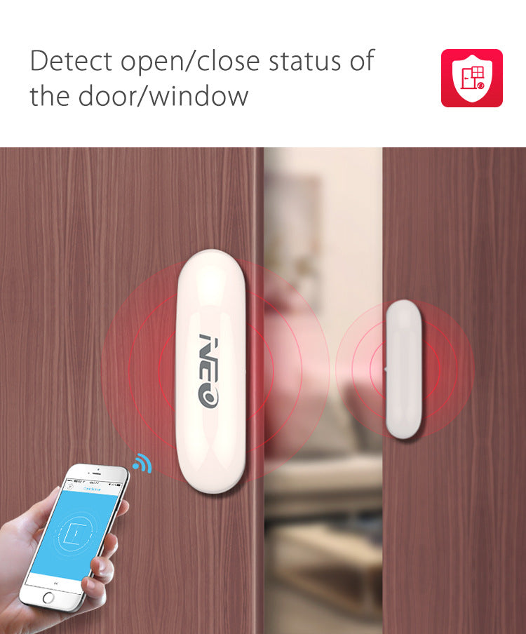 Load image into Gallery viewer, [TUYA Smart Home] NEO Wireless  Door &amp; Window Open/Closed Detector Magnetic Switch Sensor Smart Home Security Alarm - Polar Tech Australia
