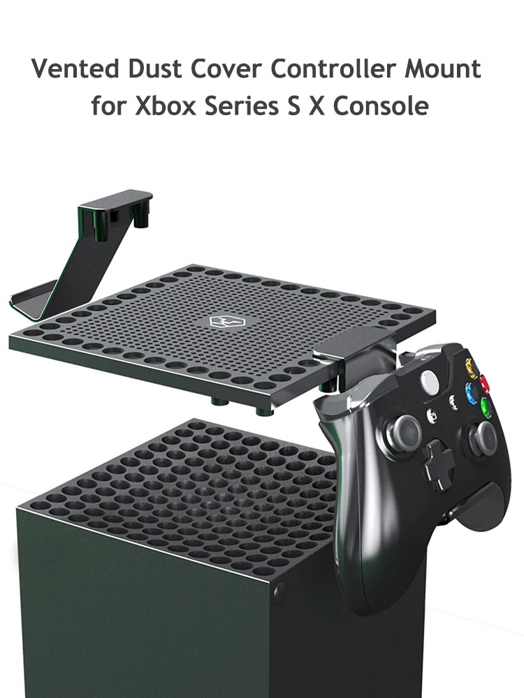 Cargue la imagen en el visor de la galería, Xbox Series S X Controller Handset Headphone Holder Mount Cooling Cover - Polar Tech Australia
