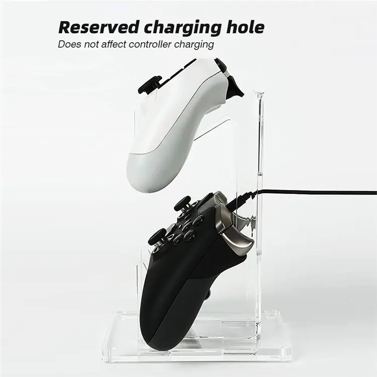 Chargez l&#39;image dans la visionneuse de la galerie, PS4 / Xbox One / Switch Game Controller Holder Desktop Gamepad Storage Holder - Transparent - Polar Tech Australia
