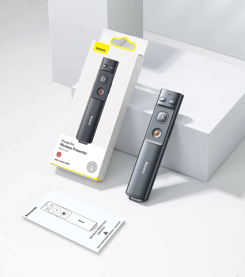 Cargue la imagen en el visor de la galería, Baseus 2.4GHz Windows Laptop MacBook Wireless Presenter Remote with Pointer - Polar Tech Australia
