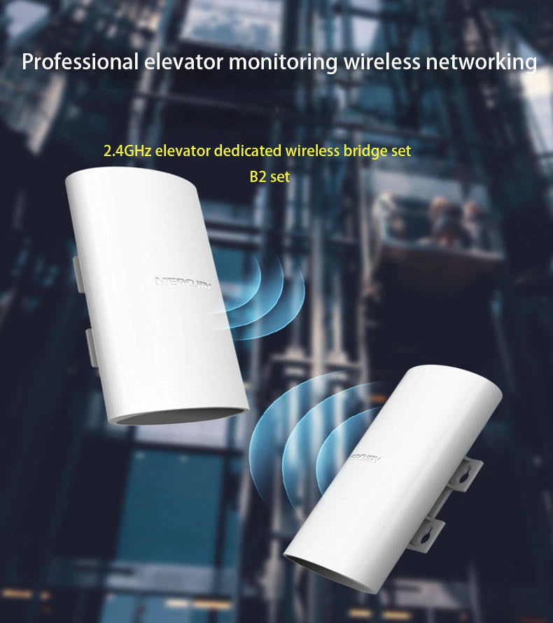 Cargue la imagen en el visor de la galería, [B2][Support Up to 1KM] Mercury AP Wireless Bridge indoor Wireless Video Transmission Device (CPE) - Polar Tech Australia
